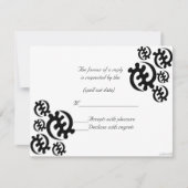 adinkra gye nyame (met uitzondering van God) iii r RSVP Kaartje (Voorkant)