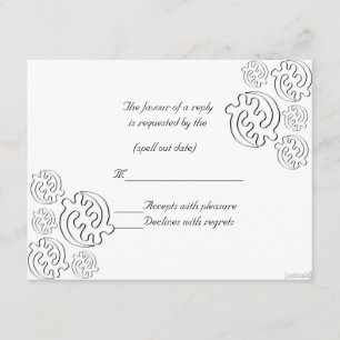 adinkra gye nyame (met uitzondering van God) iii r RSVP Kaartje