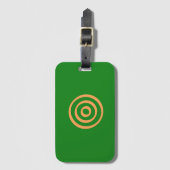 Adinkra (Leiderschap) Bagagelabel (Voorkant (verticaal))