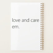 Adinkra Notebook 2 Planner (Achterkant)