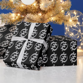 Adinkra Pattern Wrapping Paper Cadeaupapier