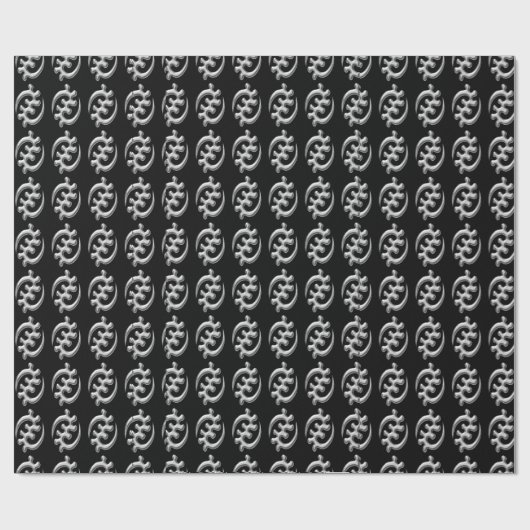 Adinkra Pattern Wrapping Paper Cadeaupapier (Vlak)