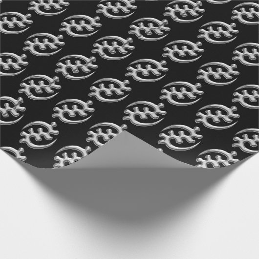 Adinkra Pattern Wrapping Paper Cadeaupapier (Hoek)