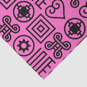 Adinkra Print Tissue Paper Tissuepapier (Detail)