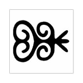 Adinkra Senufo Symbool Rubber Stempel (Afrduk)