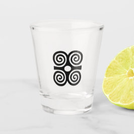 Adinkra Shot Glas