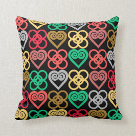 Adinkra-stammensymbool Kussen