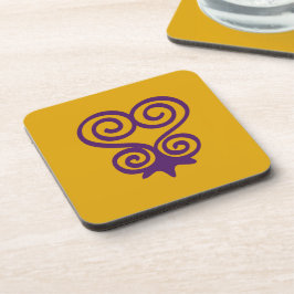 Adinkra Symbol (Sankofa) Onderzetters