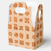 Adinkra symbolen van West-Afrika Bedankdoosjes (Geopend)