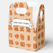Adinkra Symbolen van West-Afrika Custom Name Bedankdoosjes (Geopend)
