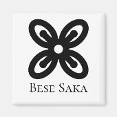 Adinkra Symbols BESE SAKA Sack of Kola Nuts Magneet (Voorkant)