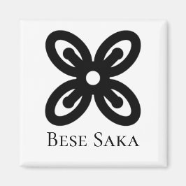 Adinkra Symbols BESE SAKA Sack of Kola Nuts Magneet