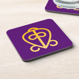 Adinkra Symbool (Liefde) Onderzetters