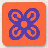 Adinkra Symbool (overvloed) Onderzetters (Voorkant)