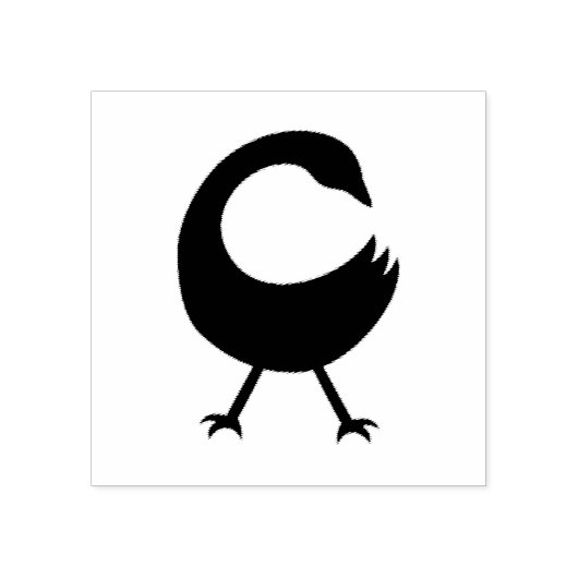 Adinkra Symbool (Sankofa) Rubber Stamp Rubberstempel (Afrduk)