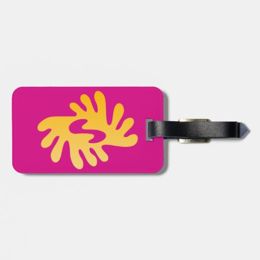 Adinkra (Vrede) Bagagelabel (Achterkant horizontaal)