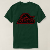 Adio Skateboarding Red T-shirt (Design voorkant)