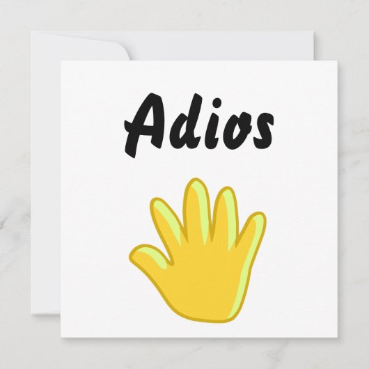 Adios (Voorkant)