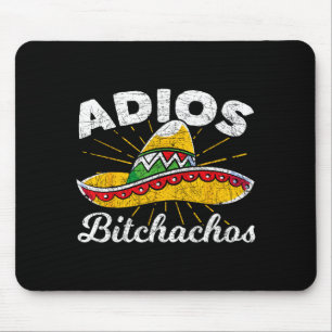 Adios Achos Hoed Feest Mexico Grappig Cinco De  Muismat