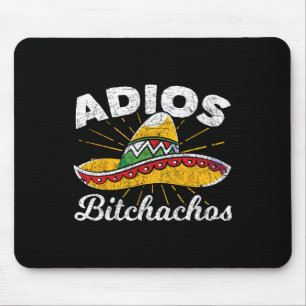 Adios Achos Sombrero Fiesta Mexico Grappig Cinco d Muismat