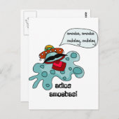 Adios Amobas Briefkaart (Voorkant / Achterkant)