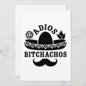 Adios Beaches Funny Quote Feestdagenkaart (Voorkant / Achterkant)