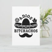 Adios Beaches Funny Quote Feestdagenkaart (Staand voorkant)