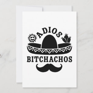 Adios Beaches Funny Quote Feestdagenkaart