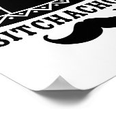 Adios Beaches Funny Quote Poster (Hoek)