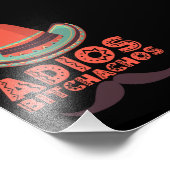 Adios Bitchachos Sombrero Retro Cinco De Mayo Foto Afdruk (Hoek)