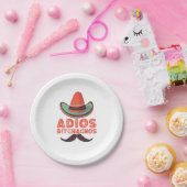 Adios Bitchachos Sombrero Retro Cinco De Mayo Papieren Bordje (Feest)