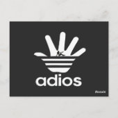 adios briefkaart (Achterkant)