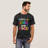 Adios School Hallo Pool T-shirt (Voorkant volledig)