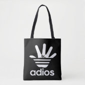 adios tote bag (Voorkant)
