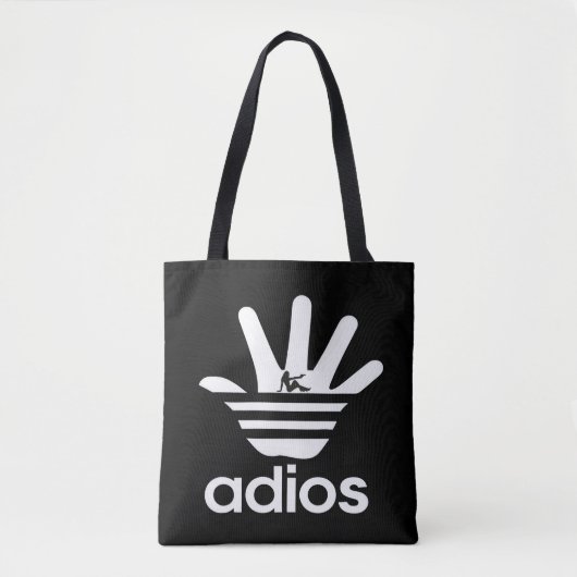 adios tote bag (Voorkant)