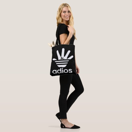adios tote bag (Op model)