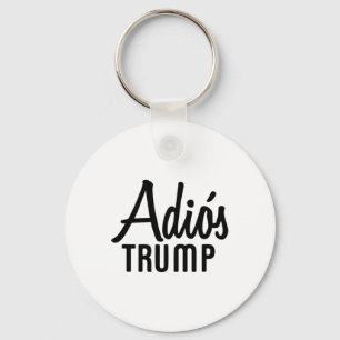 Adios Trump Democraat Amerikaanse verkiezingen Sleutelhanger