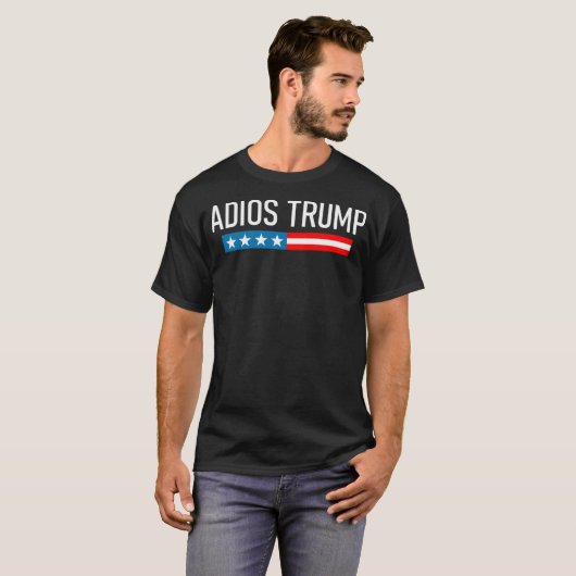Adios Trump T-shirt (Voorkant volledig)