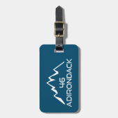 Adirondack 46 Bergen Bagagelabel (Voorkant verticaal)