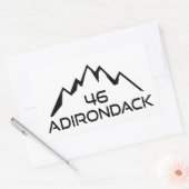 Adirondack 46 Bergen Rechthoekige Sticker (Envelop)