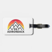 Adirondack 46 Regenboog Bagagelabel (Achterkant horizontaal)