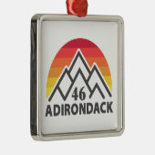 Adirondack 46 Regenboog Metalen Ornament (Rechts)