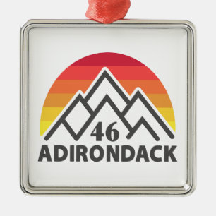 Adirondack 46 Regenboog Metalen Ornament