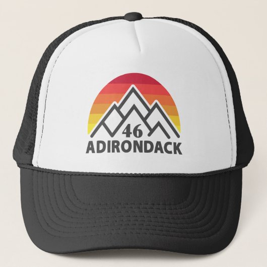 Adirondack 46 Regenboog Trucker Pet (Voorkant)