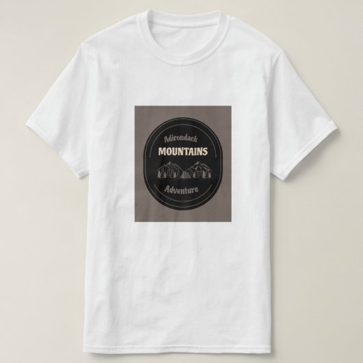 Adirondack-avontuur T-shirt (Design voorkant)