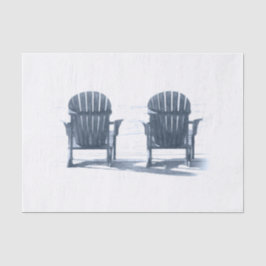 Adirondack Beach Chairs Grey White Rustic Tissuepapier