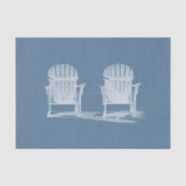 Adirondack Beach Chairs Light Blue White Rustic Tissuepapier