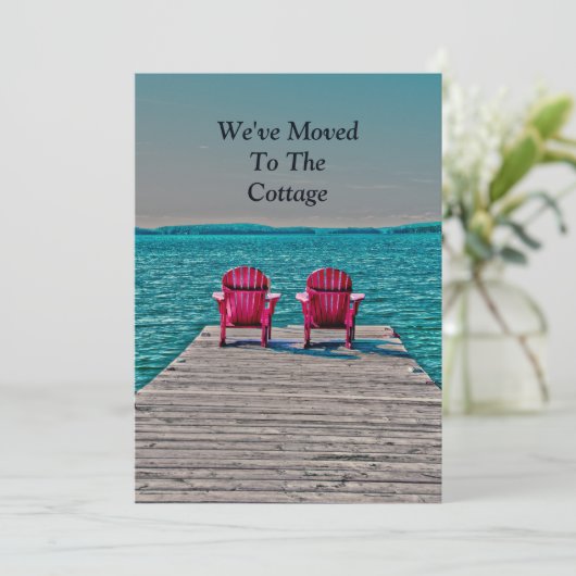 Adirondack Beach Chairs New Address Blauwgroen Mov Aankondiging (Staand voorkant)