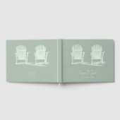 Adirondack Beach Chairs Sage Green Wedding Gastenboek (Volledig)
