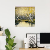 Adirondack Birches Poster (Thuiskantoor)